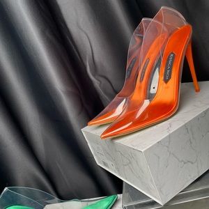 Jessica Rich “Fancy” Stiletto in Orange